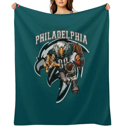 Philadelphia Football Throw Blanket