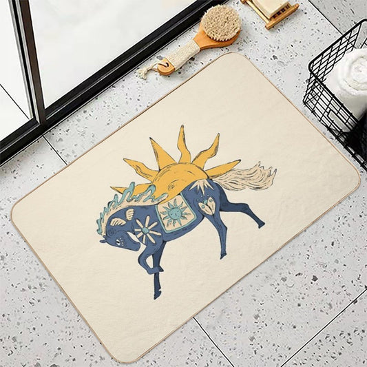 The Sun  Long-Lasting Bath Mat