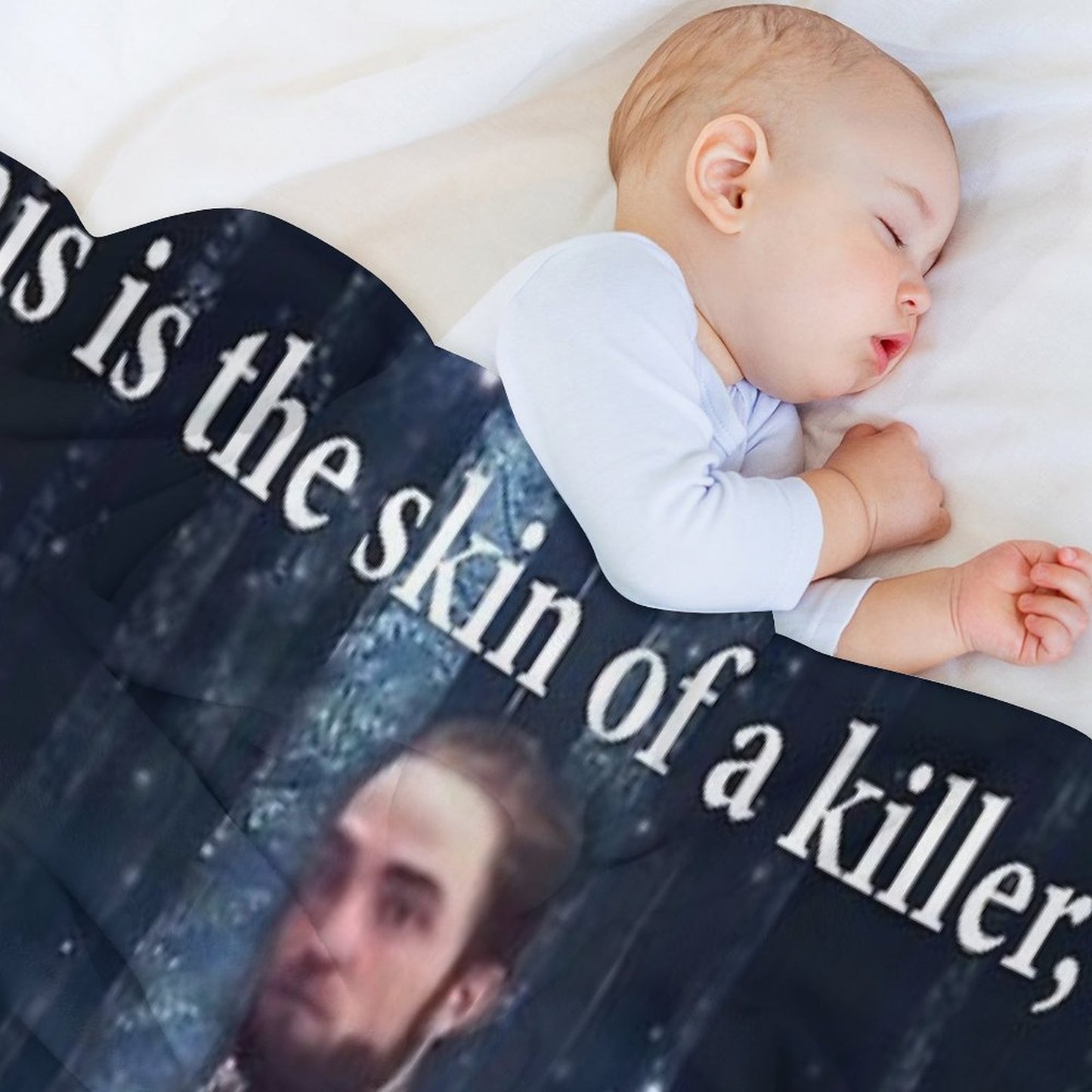 This Is The Skin of A Killer, Bella Meme Throw Blanket