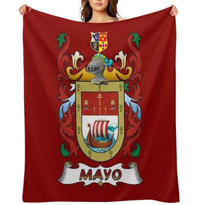 COUNTY MAYO Throw Blanket