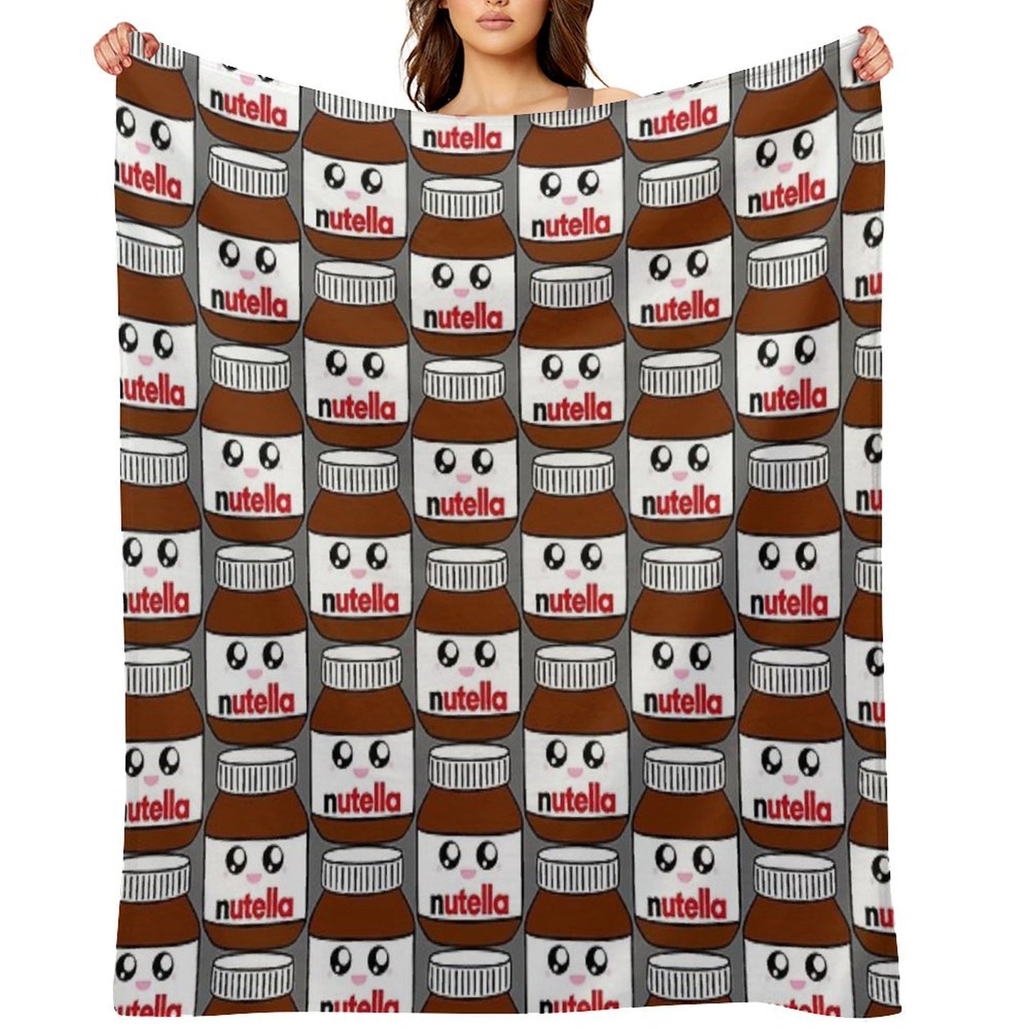 Nutella Throw Blanket