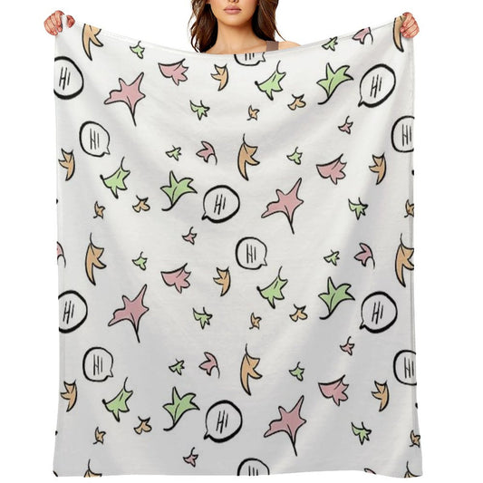 Heartstopper Netflix Nick Charlie Throw Blanket