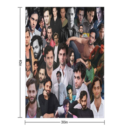 Penn Badgley Throw Blanket