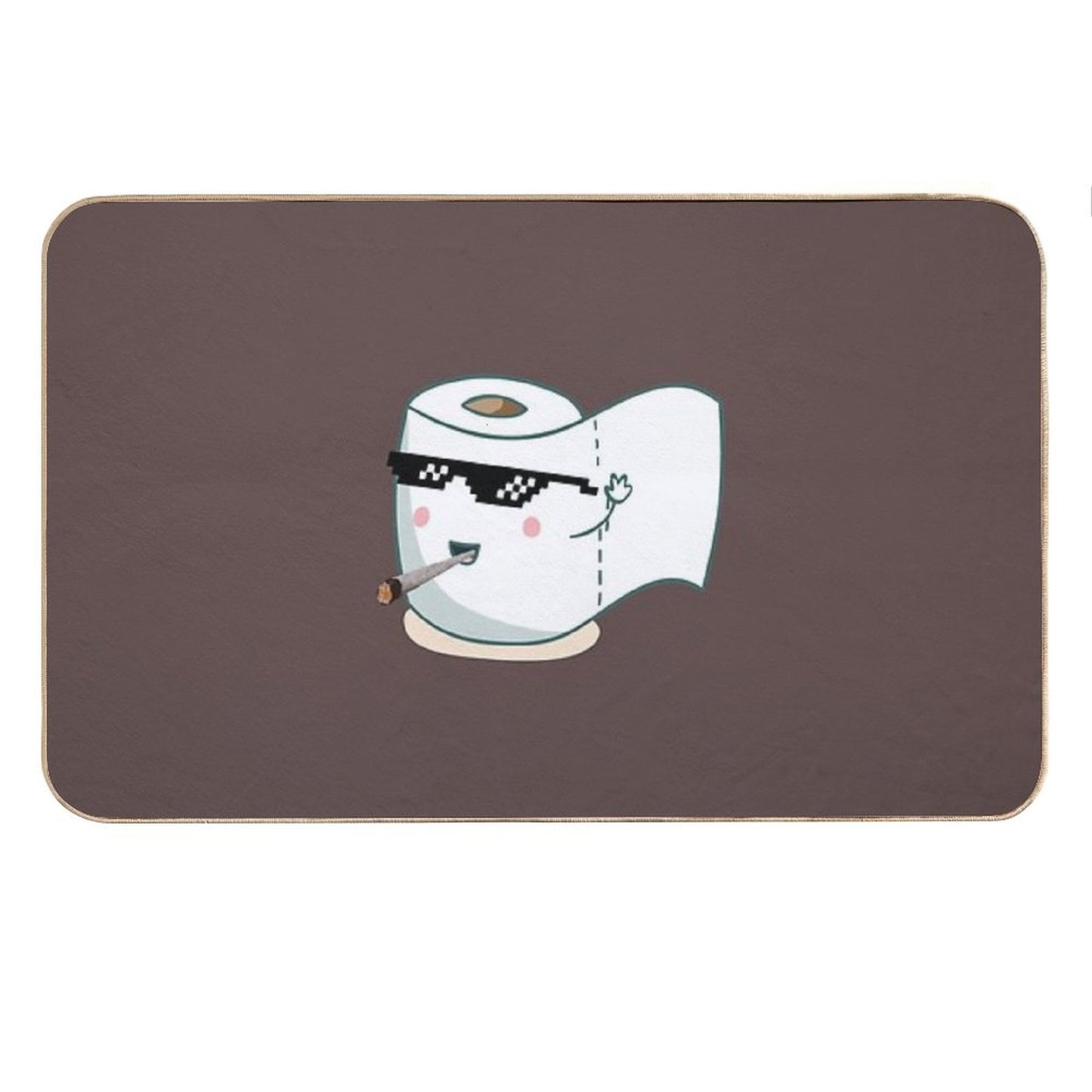 The Essential Funny And Cuddly Tp Dealer T-shirt Bath Mat