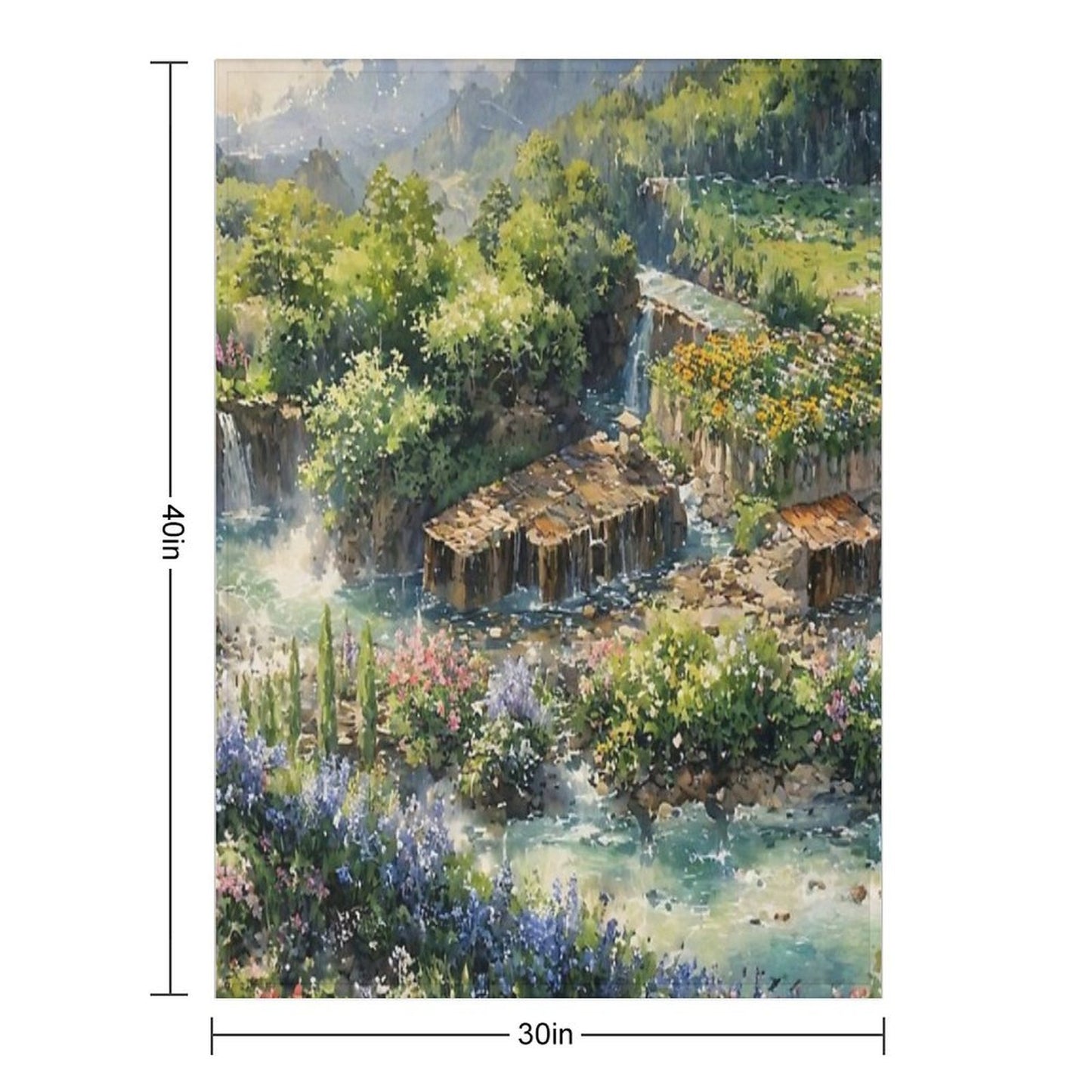 Tuscany, Italy Throw Blanket