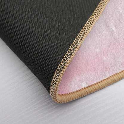 Pink Clouds Sparkling Bath Mat