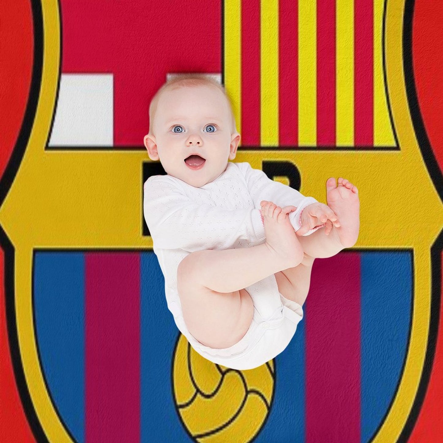 FC Barcelona-Logo Throw Blanket