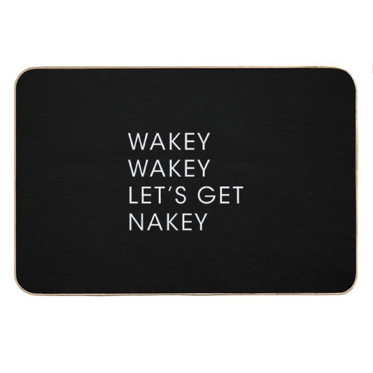 Wakey Wakey Let Bath Mat