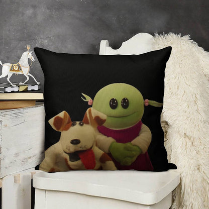 Nanalan  Mona And Russer Linen Throw Pillow Cover