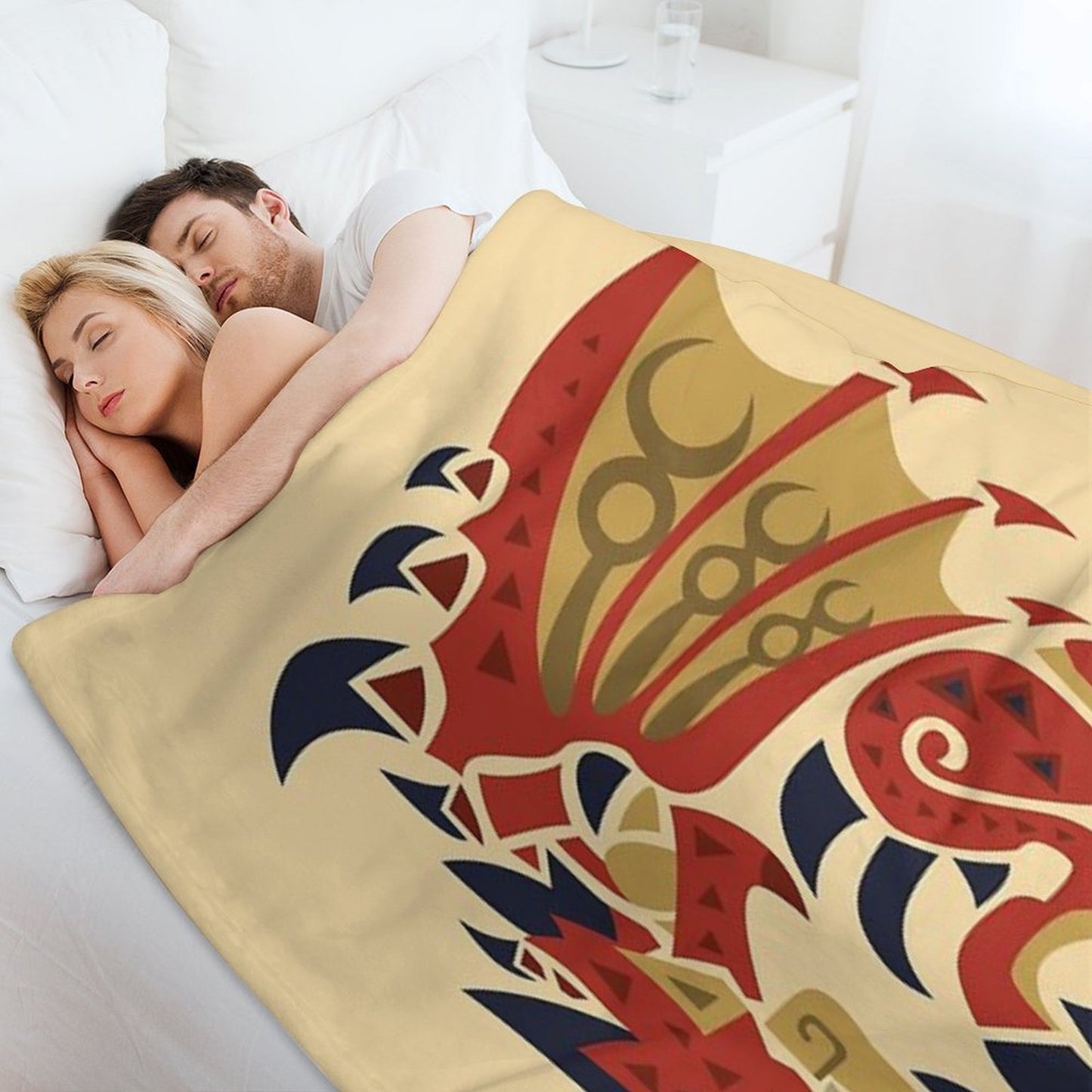 Rathalos Throw Blanket
