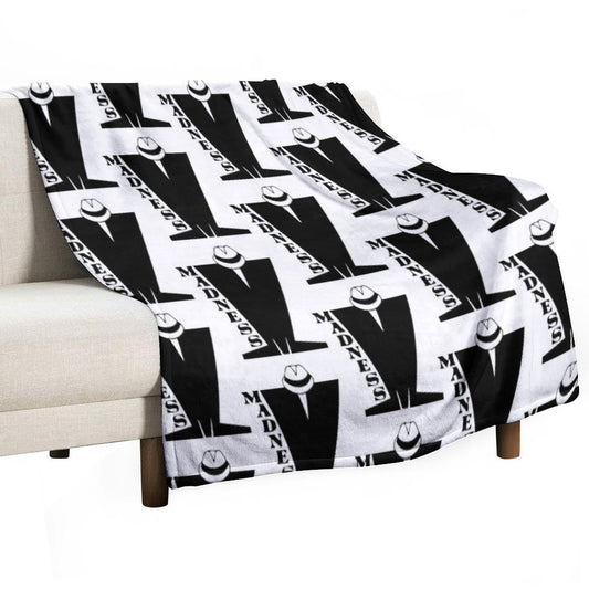 Hat The Madness Retro Band Gift for Fans Throw Blanket