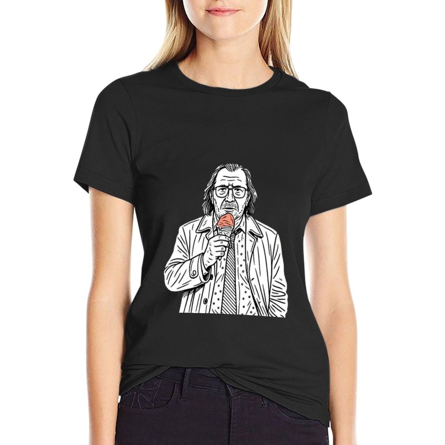 Gary Oldman (slow Horses)  Cotton T-Shirt