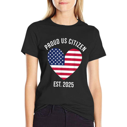 US Citizenship 2025 Decoration American New USA Citizen T-Shirt