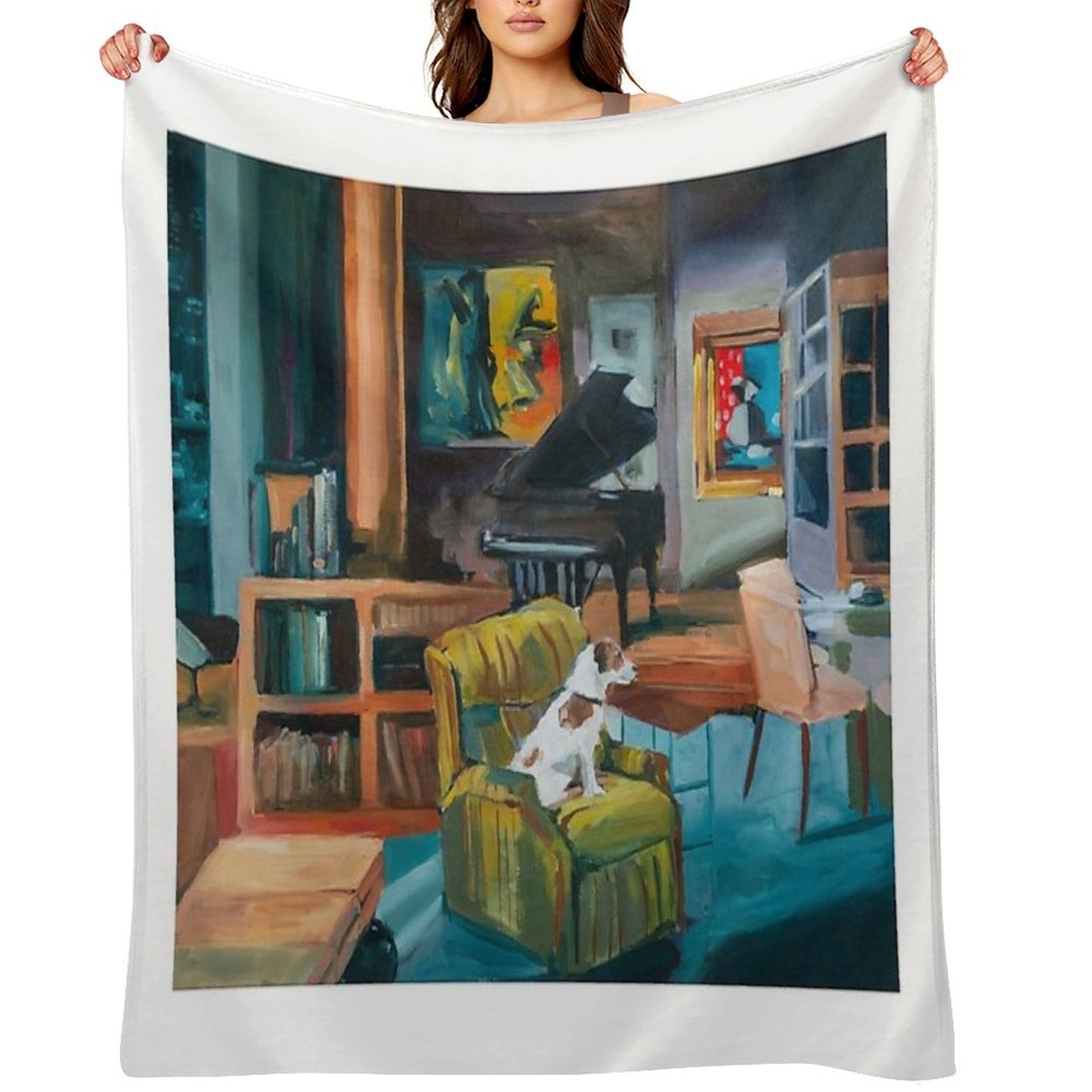 Frasier's Apartment Throw Blanket