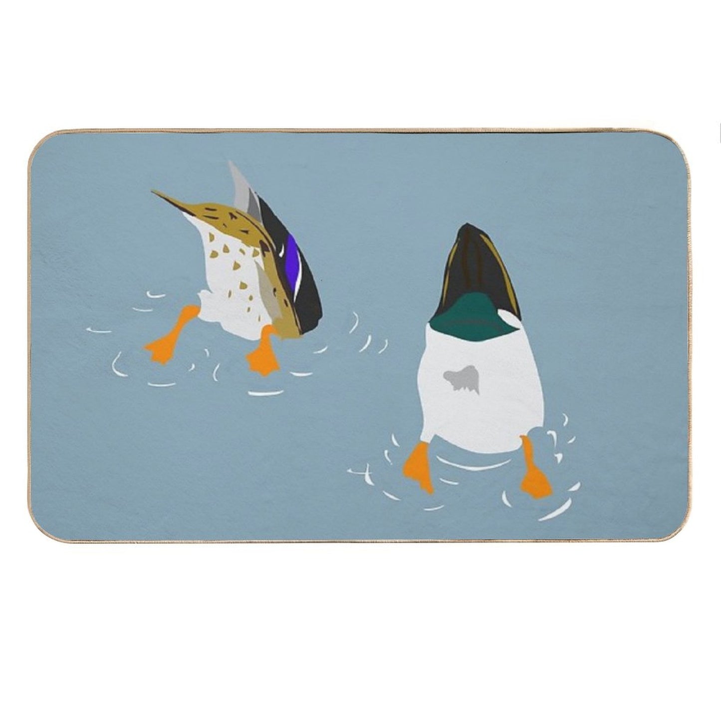 Bottoms Up! Bath Mat