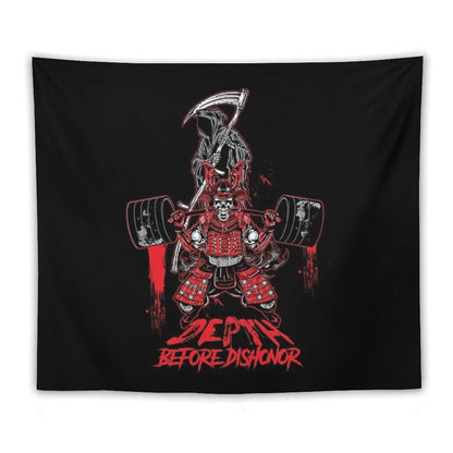 Depth Before Dishonor Tapestry