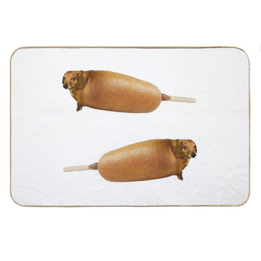 Corndogs Bath Mat