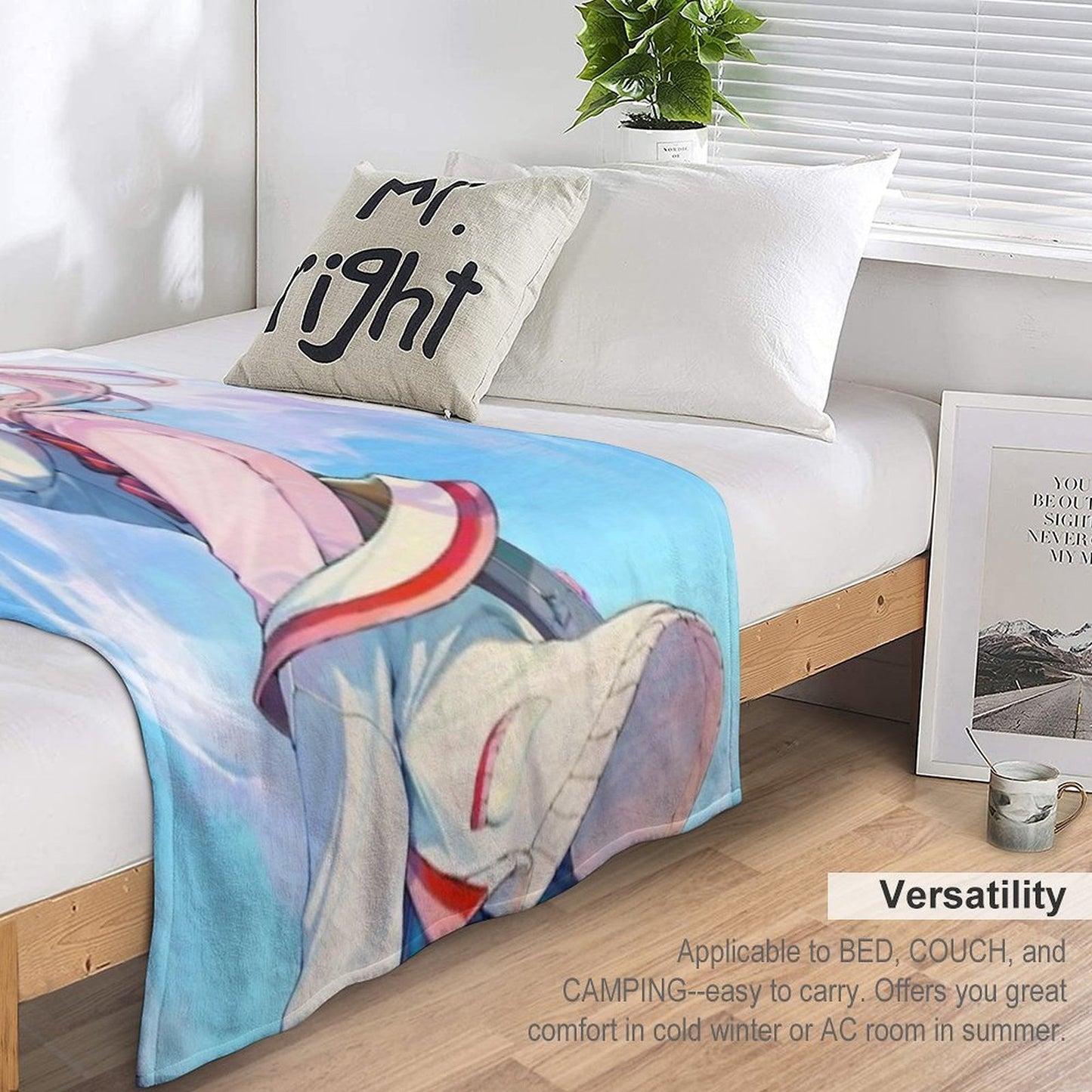 Mizuki  Project Sekai Throw Blanket