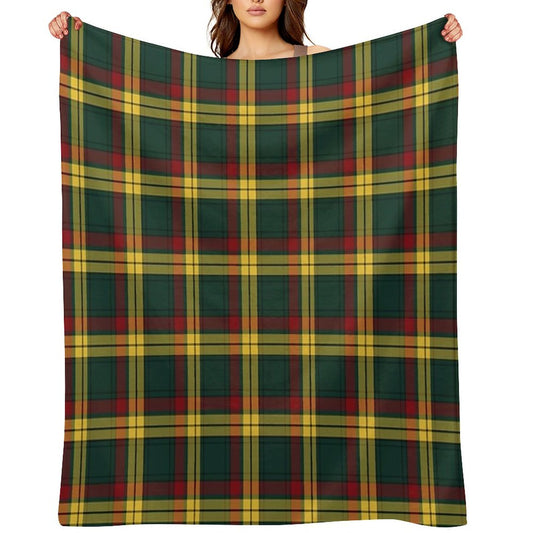 Clan MacMillan Tartan Throw Blanket