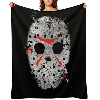 Jason Voorhees Throw Blanket