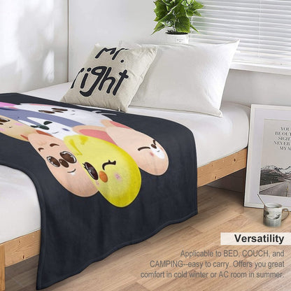 SKZOO Stray Kids SKZ Throw Blanket