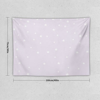 Lilac Stars Tapestry