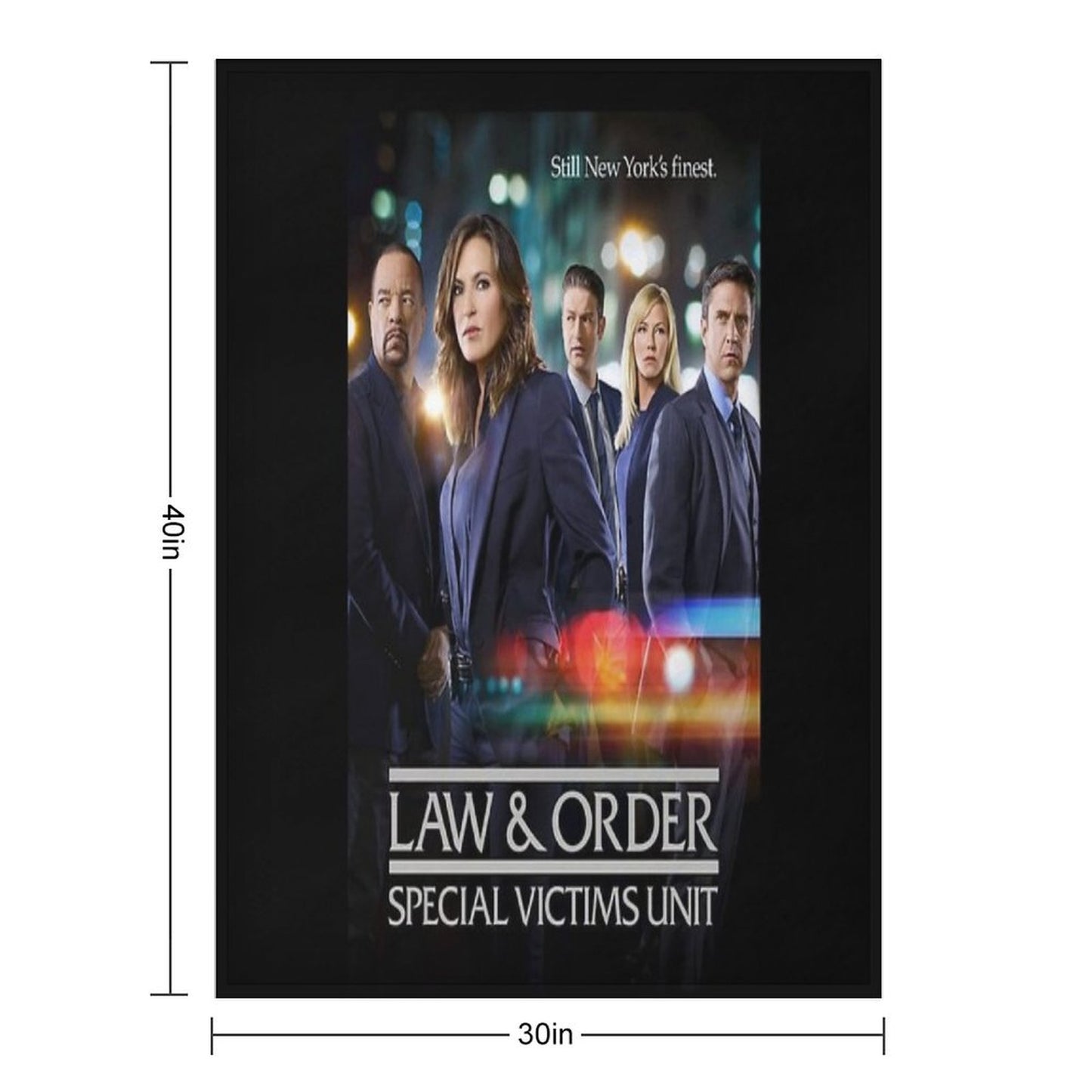 SVU - Still New York's Finest Throw Blanket