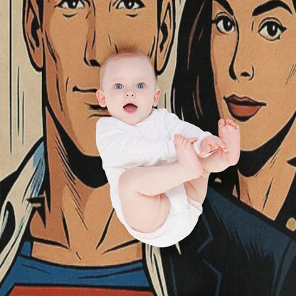 Lois & Clark Throw Blanket