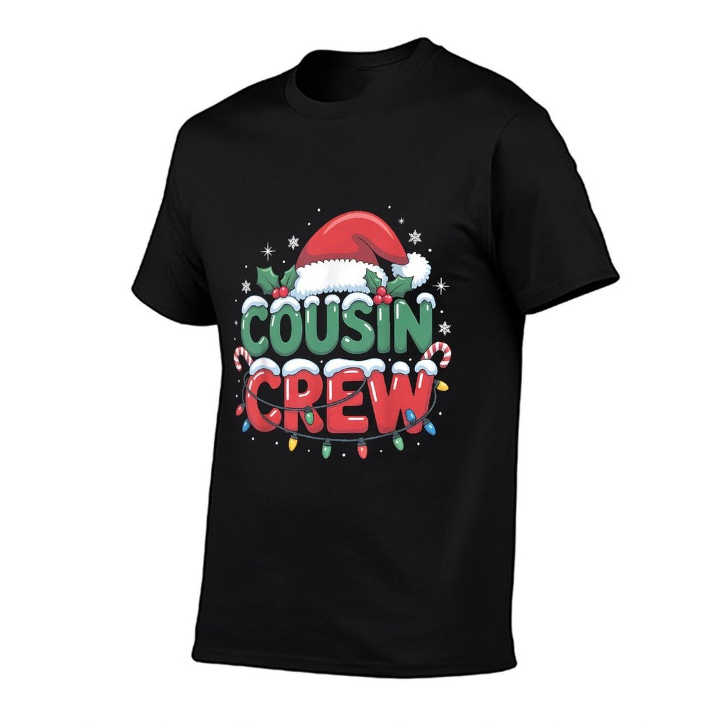 Cousin Crew Christmas Matching Family Holiday Outfit  Tagless Design T-Shirt