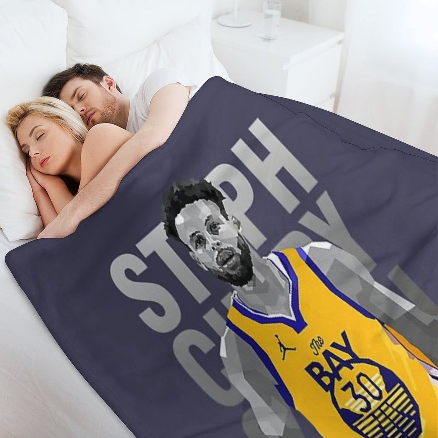 Stephen Curry WPAP Throw Blanket