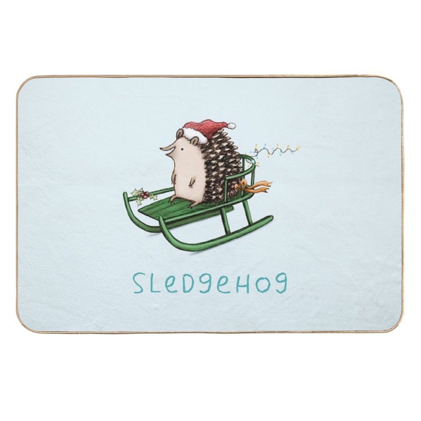 Sledgehog  Long-Lasting Bath Mat