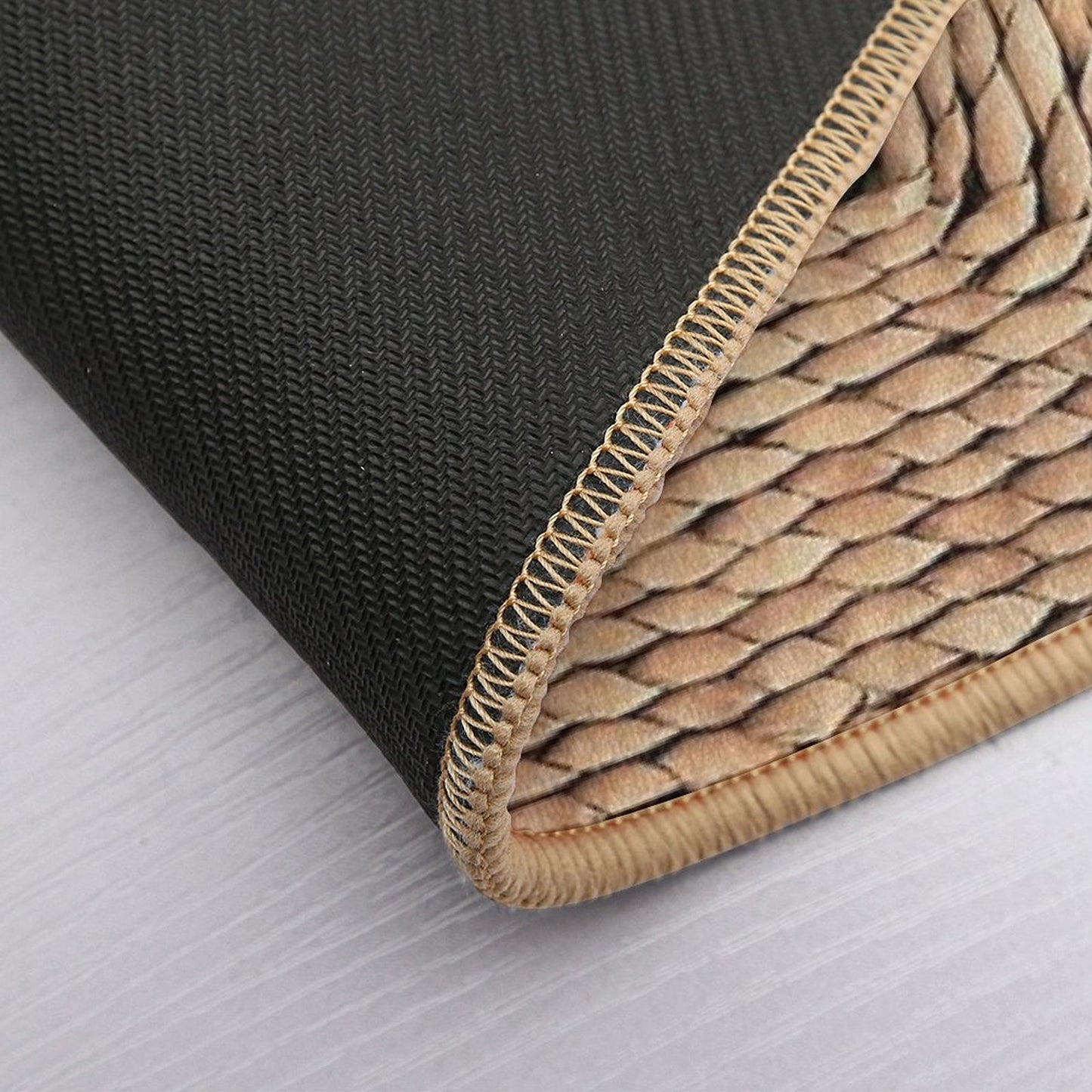 Mediterranean Rattan Bath Mat