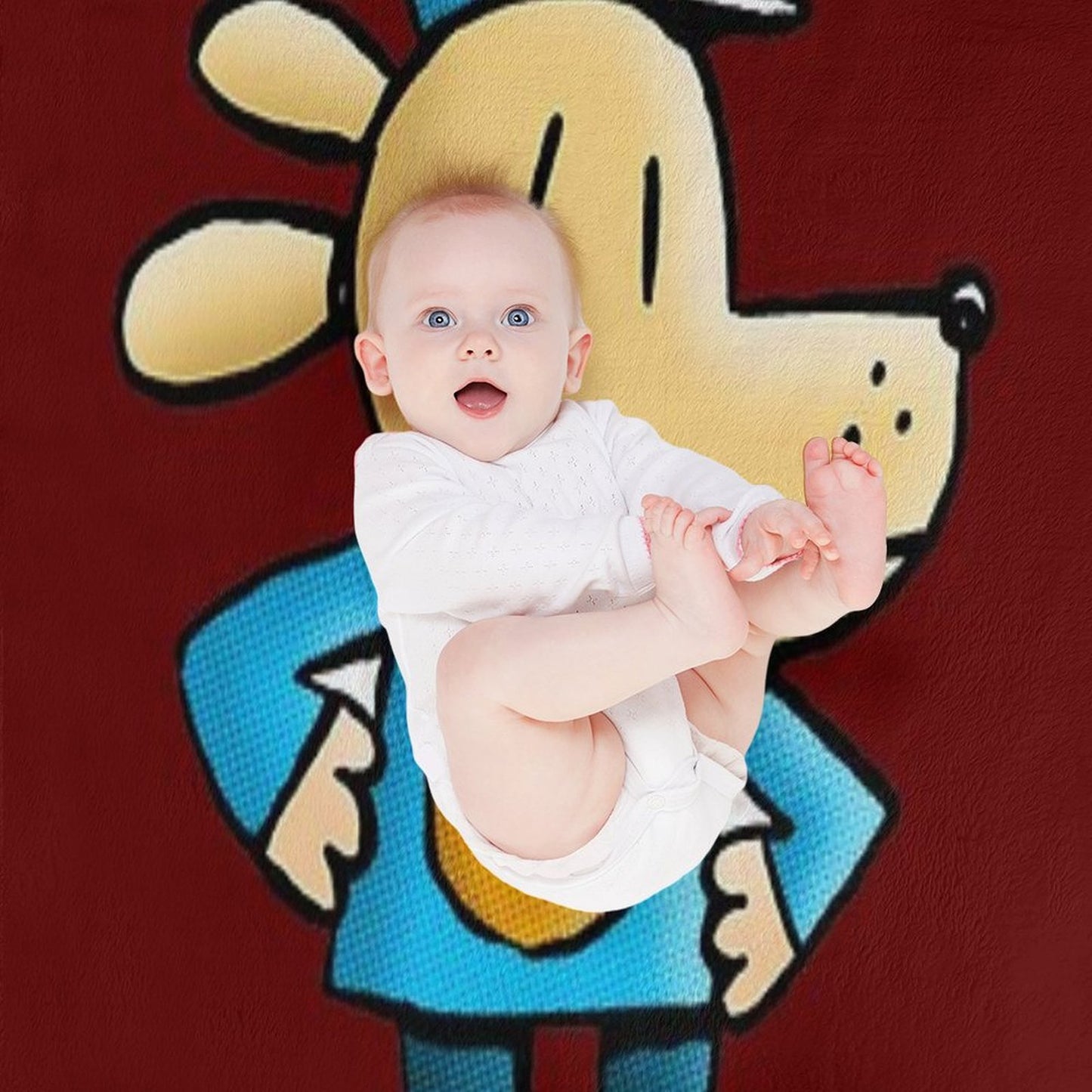 Dogman Throw Blanket