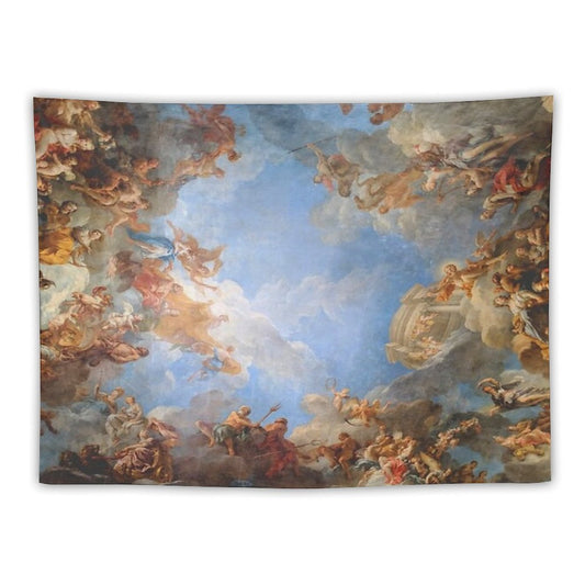 Fresco of Angels in The Palace of Versailles Tapestry