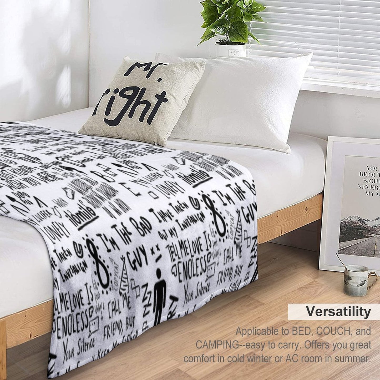 Billie Eilish Throw Blanket