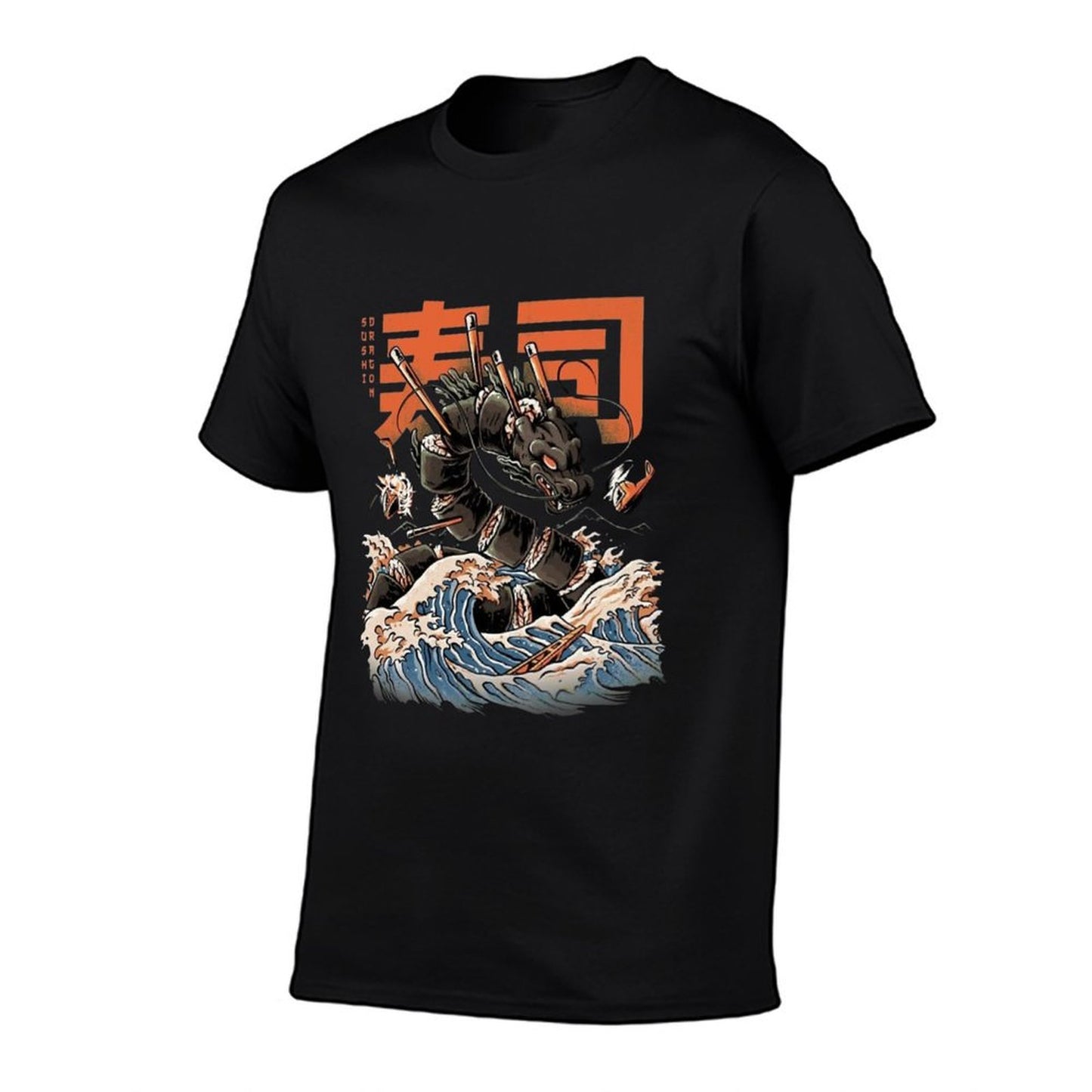 The Black Sushi Dragon  Slim-fit Cut T-Shirt