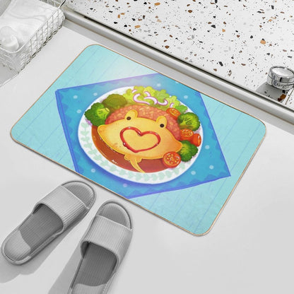 Sea Omurice  Eco-Friendly Bath Mat