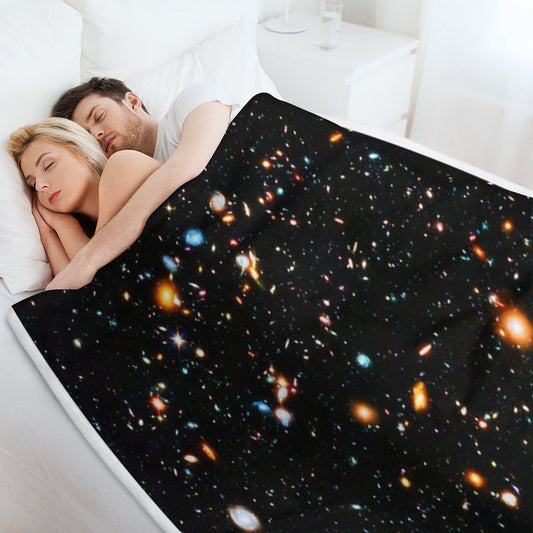 Hubble Extreme Deep Field Throw Blanket