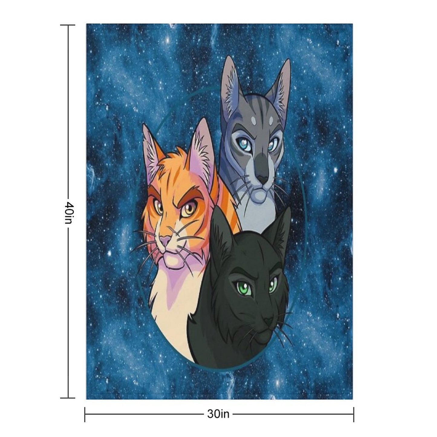 The Three Throw Blanket