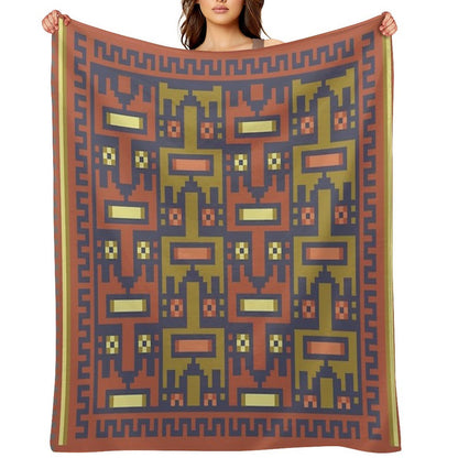Madotsuki's Rug (Yume Nikki) Throw Blanket