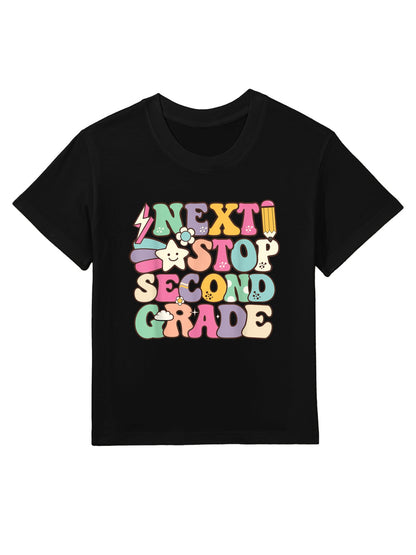Next Stop 2nd Grade 1st First Grade Graduation Last Day Kids T-Shirt