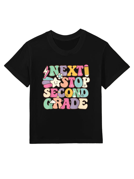 Next Stop 2nd Grade 1st First Grade Graduation Last Day Kids T-Shirt