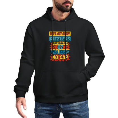 67 Six Seven Get Sendy Meme Design Funny 6 7 Sigma Rizzlers Customizable Surface Hoodie