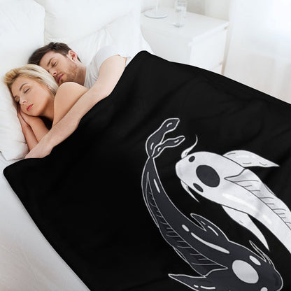 Tui And La Throw Blanket