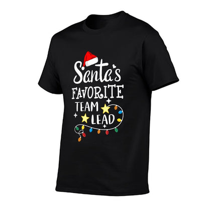 Santas Favorite Team Lead Christmas Manager - Team Leader  Breathable T-Shirt