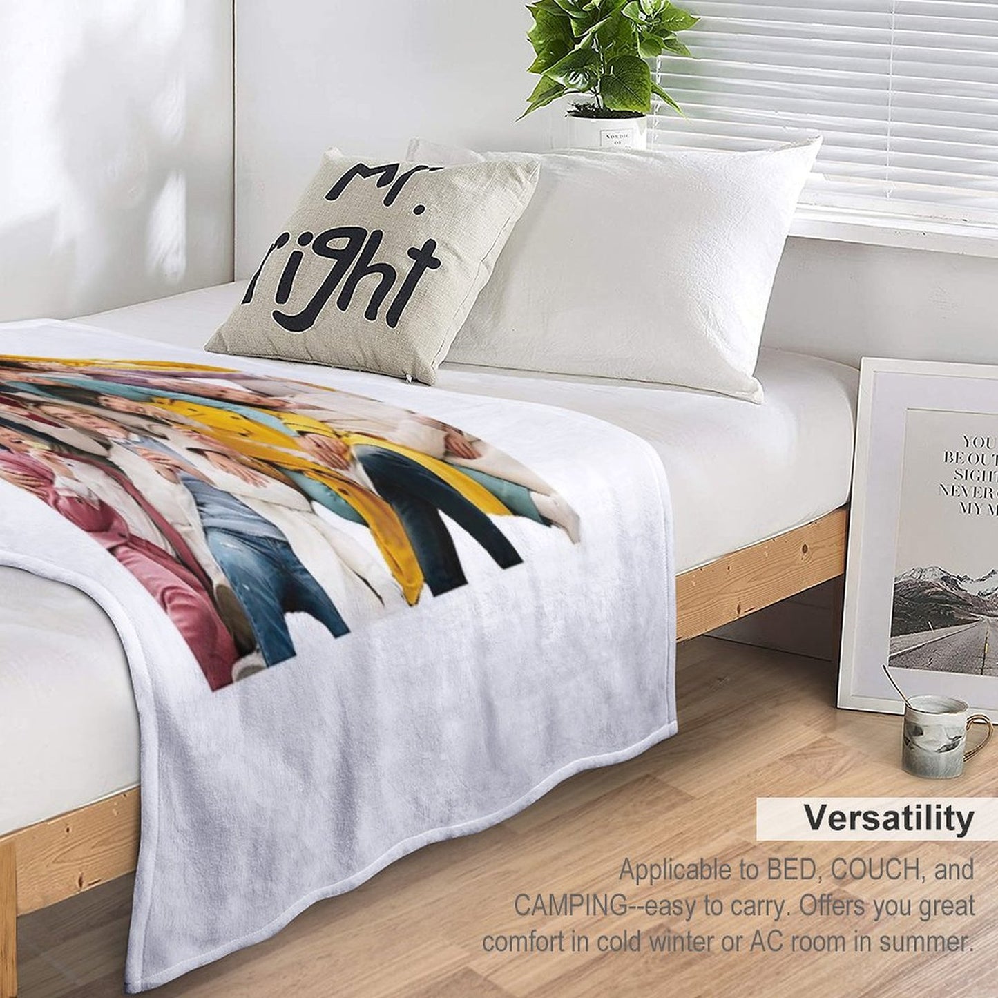 Seventeen Kpop Throw Blanket