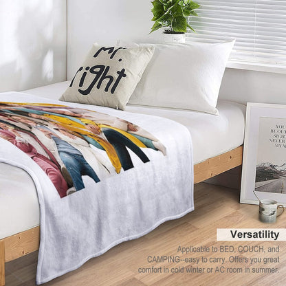 Seventeen Kpop Throw Blanket