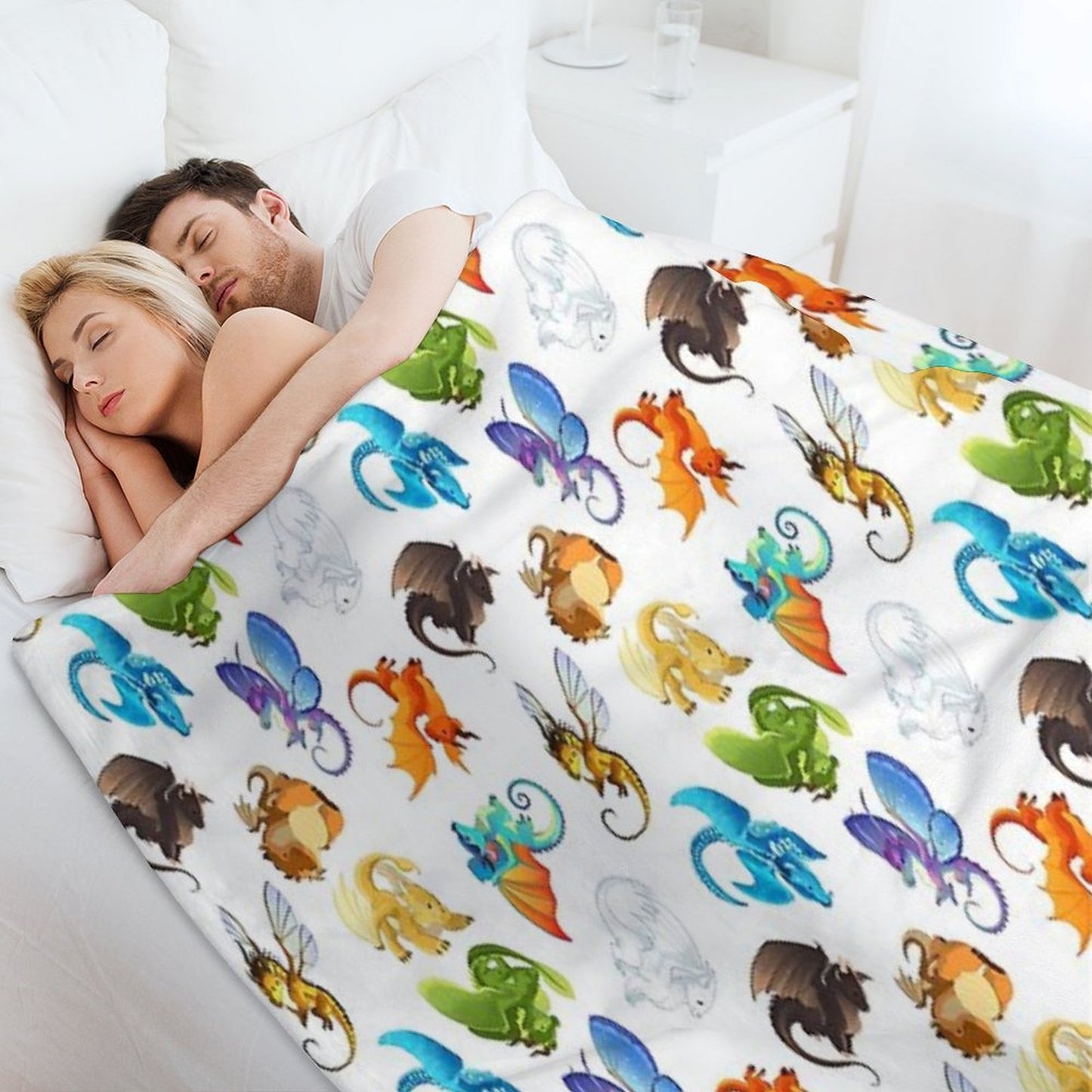 Wings of Fire Pattern Throw Blanket