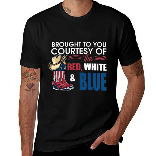 Well Put A Boot In Your Ass, Western Country Music Trendy  Fade-proof Color T-Shirt