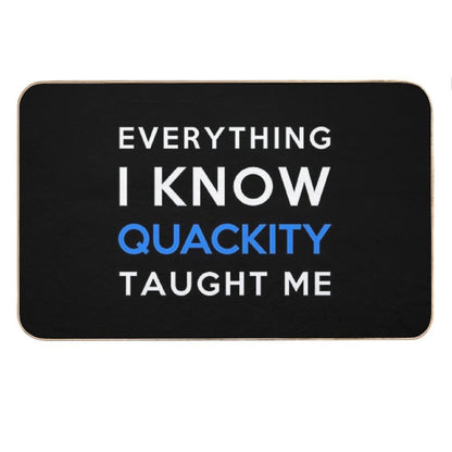Everything I Know - Quackity Bath Mat